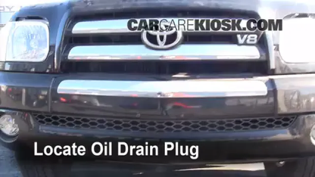 2006 Toyota Tundra SR5 4.7L V8 Crew Cab Pickup Oil Change Oil and Oil Filter